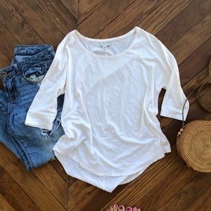Basic 3/4 Length Tee - American Eagle Outfitters